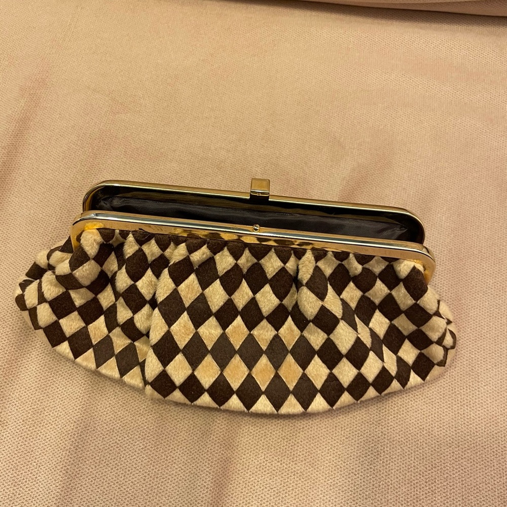Vintage Shiseido Cosmetics Bag - Beautiful as a small clutch bag